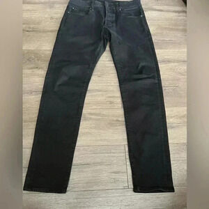 [W30L32 Inseam 29]GStar Raw Slim 3301 Lunghezza Black  Jeans Men